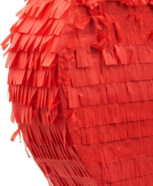 Produktbild CreaDiva Piñata Herz Rot - Zugpinata - 36 cm