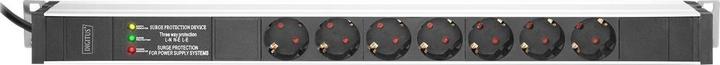 Image du produit Digitus 1U PDU 2m d'alimentation CEE 7//7