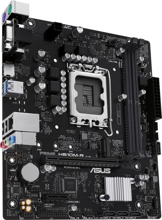 Immagine prodotto ASUS PRIME H610M-R SI (1700) (D) (LGA 1700, Intel H610, mATX)