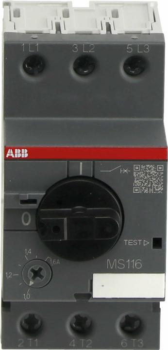 Image du produit ABB Disjoncteur-moteur MS116 - 1,6