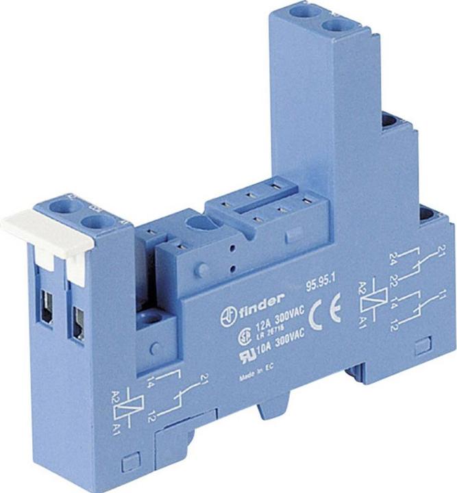 Immagine prodotto Finder Presa a relè 1 pz. 95.95.3 Serie 40, Serie 44 40.52, 40.61, 44.62 (Presa per relè)