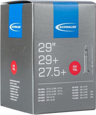 Immagine prodotto Schwalbe V 19L (Presta (SV), 28", 29", 27.5", 40 mm)