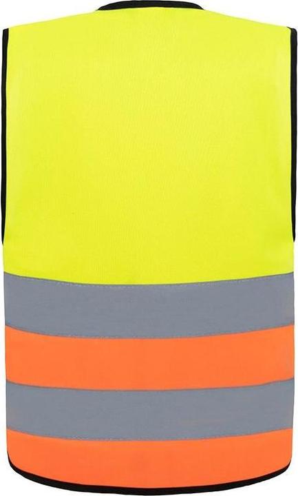 Actual product image Korntex Hi-Vis Recycled T-Shirt Yellow - Grey, Size XXL (S, XXL)