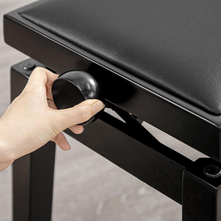 Immagine prodotto Homcom Sgabello per pianoforte con cuscinetti antiscivolo per i piedi (Poltrona del batterista)