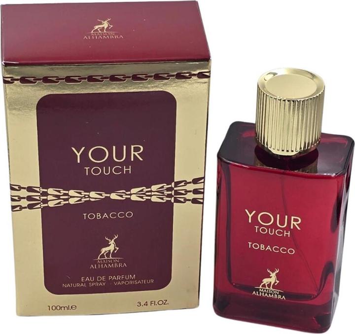 Maison Alhambra Your Touch Tobacco EDP for Men 3.4 Fl Oz (Eau de Parfum, 100 ml)