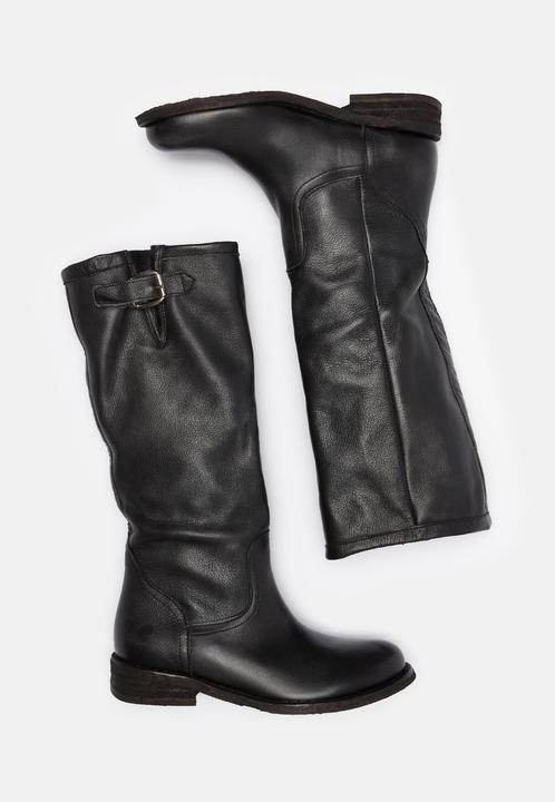 Produktbild Felmini Gredo 6922, der halbhohe Bikerstiefel von, ist aus Glattleder gefertigt. Diese Stiefel sind (39)