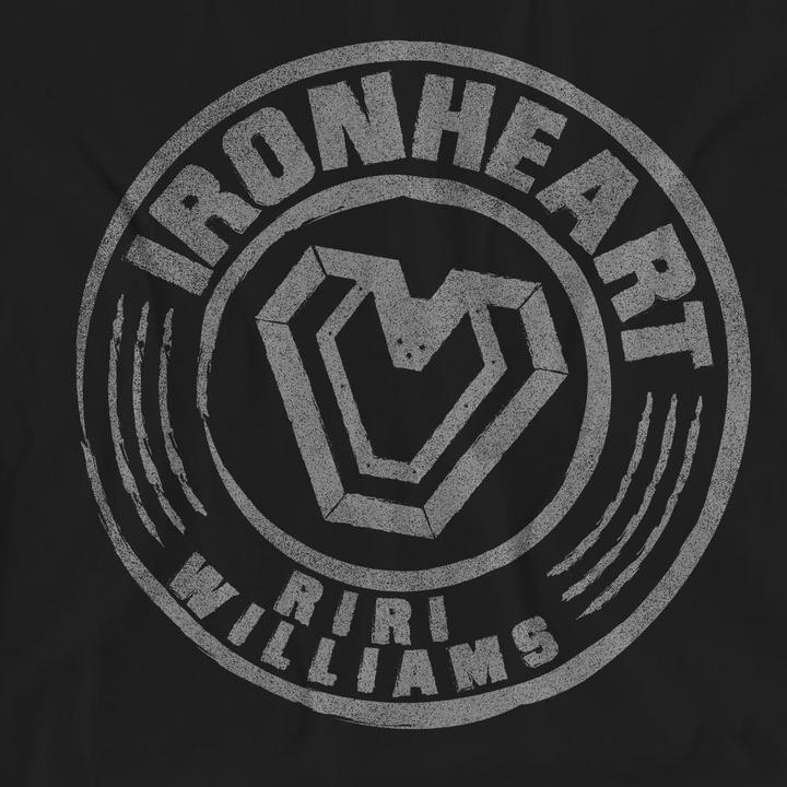 Actual product image Black Panther: Wakanda Forever Unisex Adult Ironheart Riri Williams T-Shirt (L)
