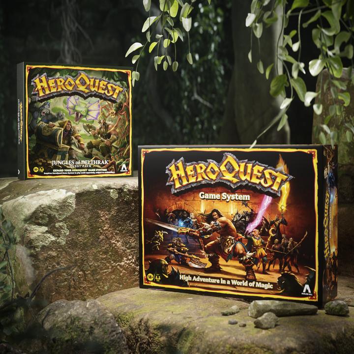 Image du produit Hasbro Extension du jeu de plateau HeroQuest Jungles of Delthrak Pack Aventure *Version anglaise*. (Anglais)