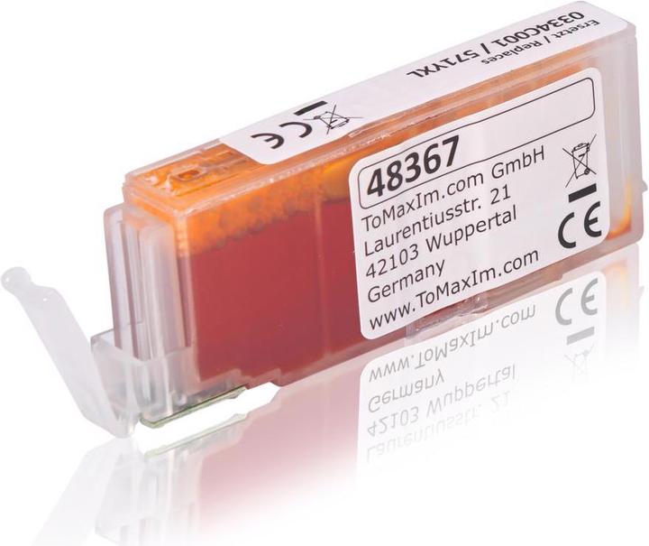 Actual product image Inkadoo Ink Cartridges compatible with Canon 0334C001 / CLI-571YXL Ink Cartridge, yellow Yellow (Y)