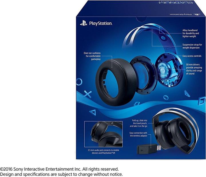 Actual product image Sony PS4 Platinum (Wireless)