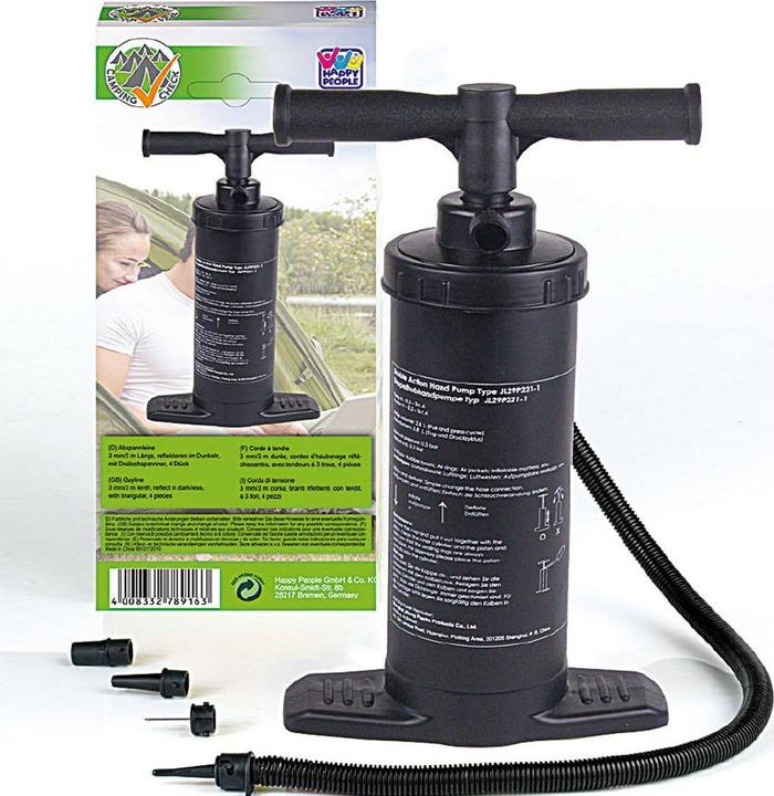Actual product image Happy People Double stroke pump