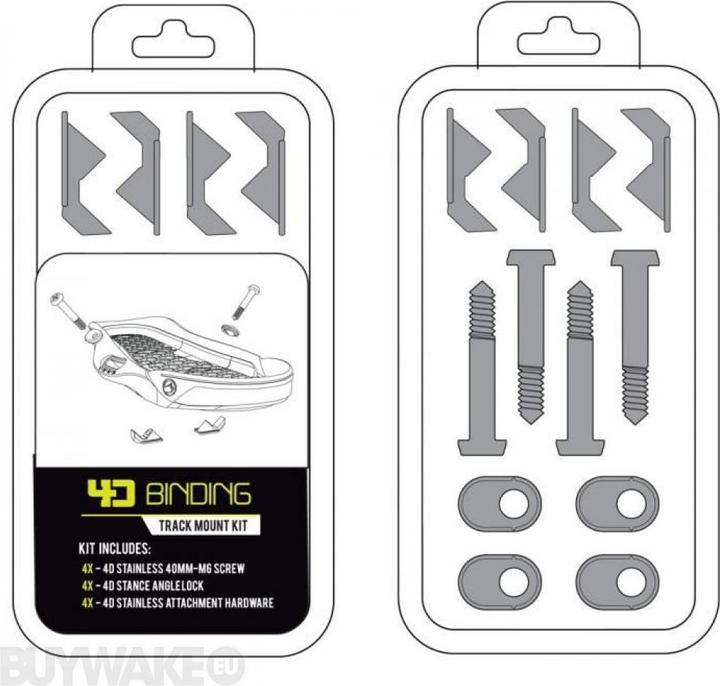 Immagine prodotto Liquid Force Kit Hardware 4d Flextrack Completo