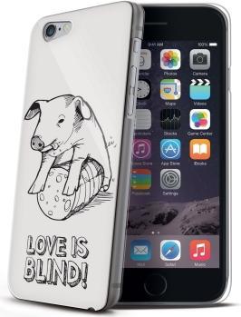 Image du produit Celly Love is Blind étui pour téléphone portable Housse blanche (Apple iPhone 6)