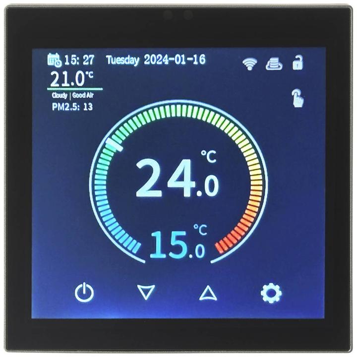 Produktbild Sygonix SY-6052180 Funk-Raumthermostat Unterputz Wochenprogramm 1St.