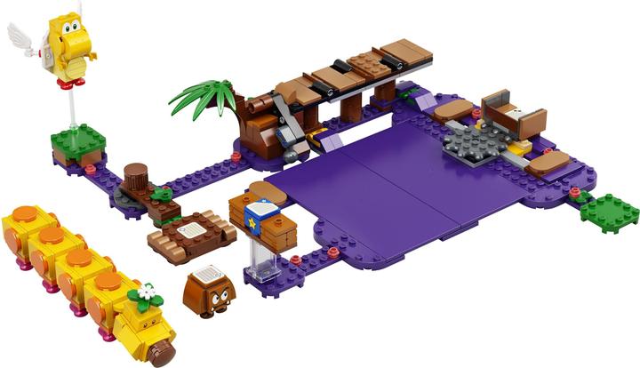 Actual product image LEGO Wiggler's Poison Swamp (71383, LEGO Super Mario)