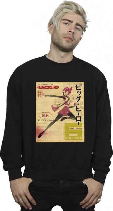 Produktbild Disney Big Hero 6 Baymax Honey Lemon Newspaper Sweatshirt (S)