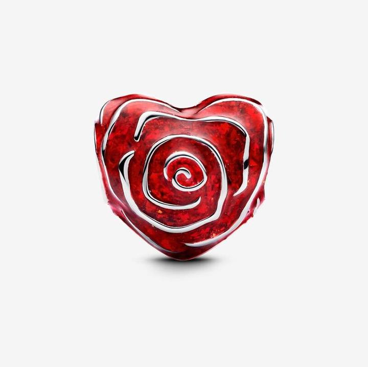 Immagine prodotto Pandora Fascino del cuore rosa (Vernice a smalto, Sterling silver)