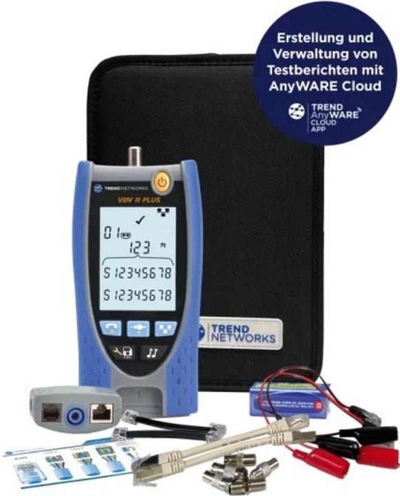 Immagine prodotto Trend Networks Tester per cavi R158008 VDV II Plus BT
