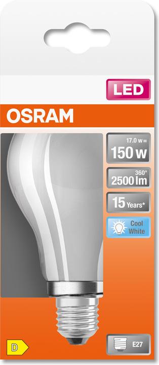 Produktbild Osram Led Retrofit Classic A (E27, 17 W, 2500 lm, 1 x, D)