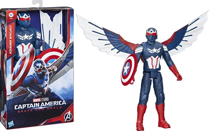 Image du produit Hasbro Marvel Captain America Brave New World Dlx Titan C