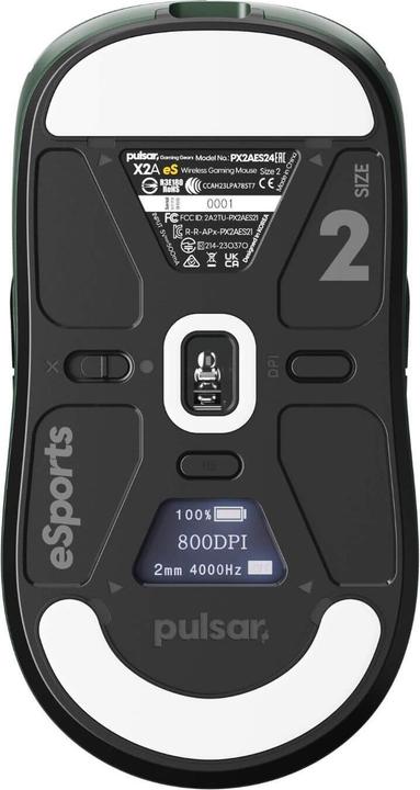 Produktbild Pulsar Gaming Gears X2A eS - Medium Size 2 (Kabellos, Kabelgebunden)
