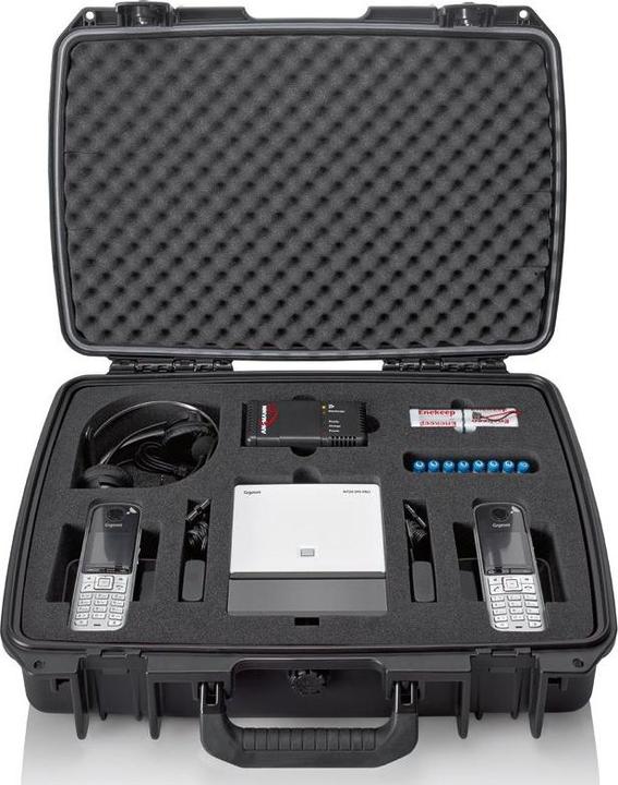 Actual product image Gigaset PRO DECT Site Planning Kit (SPK) PRO measuring case incl. N870 base station with tripod mount