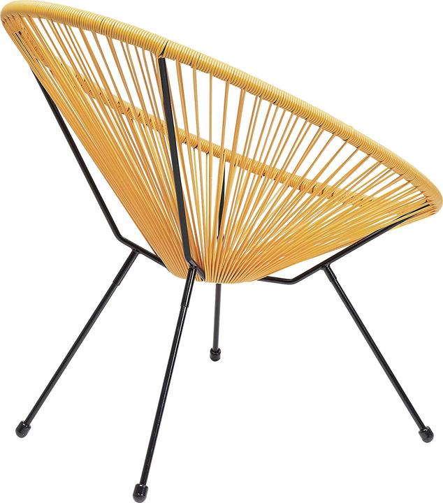 Image du produit Designlife Fauteuil Acapulco jaune