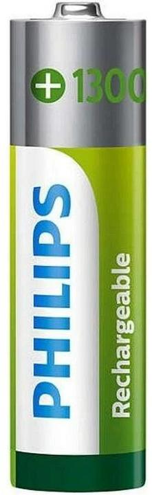 Productafbeelding Philips Oplaadbare batterij (4 Pcs., AA, 1300 mAh)