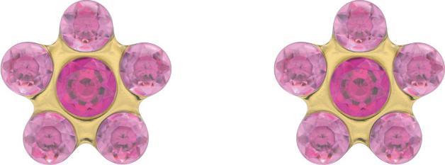 Produktbild Studex Sensitive Ohrstecker Daisy Rosé Fuchsia (Edelstahl)