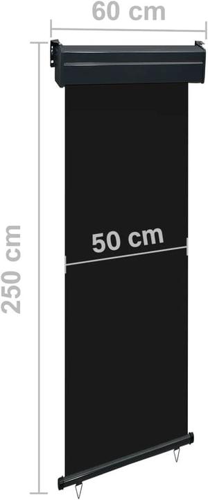 Actual product image VidaXL Side awning (0.60 m)