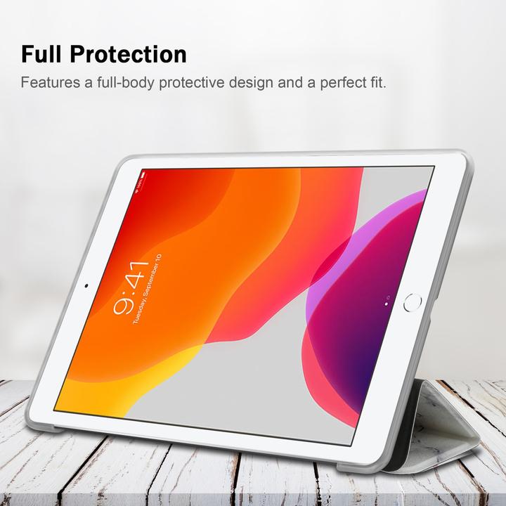 Actual product image Cadorabo Tablet Book Sleeve Colorful Marble (iPad Pro 10.5)
