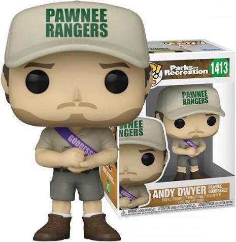 Produktbild Funko Parks and Recreation POP! TV Vinyl Figur Andy w/Sash 9 cm