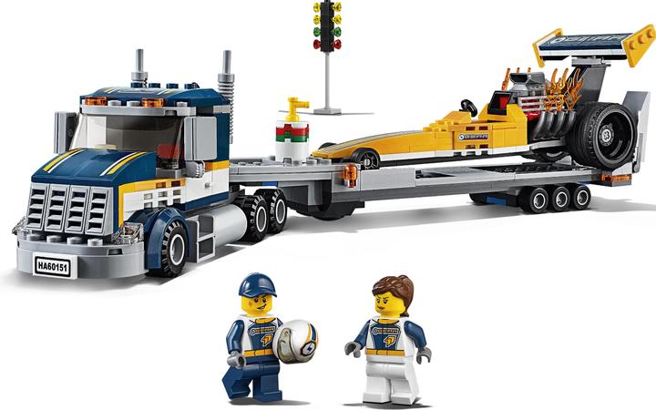 Actual product image LEGO City Dragster Transporter (60151, LEGO City)