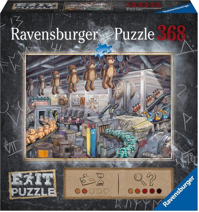 Ravensburger Pz. EXIT In der Spielzeugfabrik 368T (368 Teile)