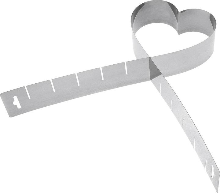 Image du produit Westmark Herzbackform, Edelstahl, 19x5 cm