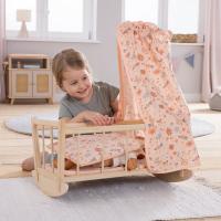 Produktbild Howa Puppenwiege inkl. Bettzeug und Betthimmel