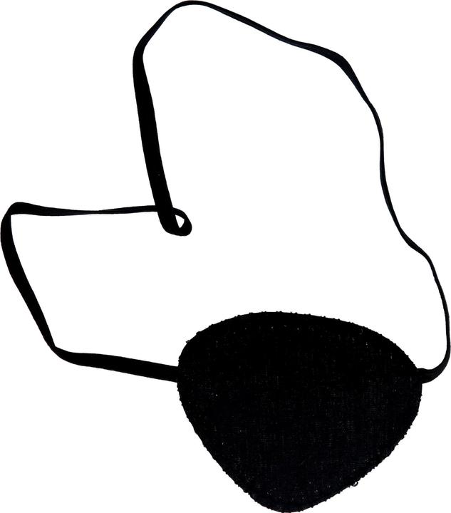 Produktbild Dr. Junghans Augenklap Oval Gummib Bri, 1 St