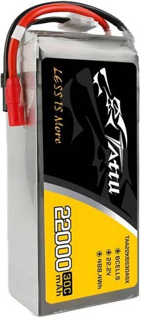 Produktbild Tattu Akumulator 22000mAh 22.2V 30C 6S1P LiPo AS150+XT150 (22.20 V, 22000 mAh)