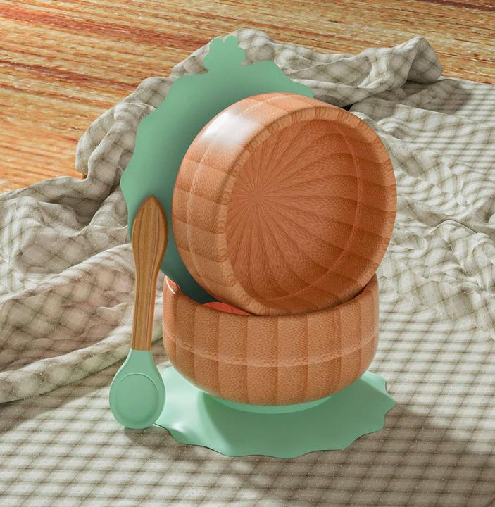 Produktbild Intirilife Baby Bambusschalen-Set