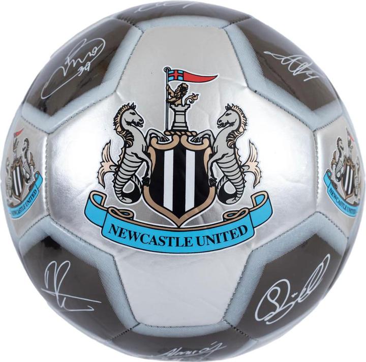 Newcastle United FC Fussball mit Unterschriften