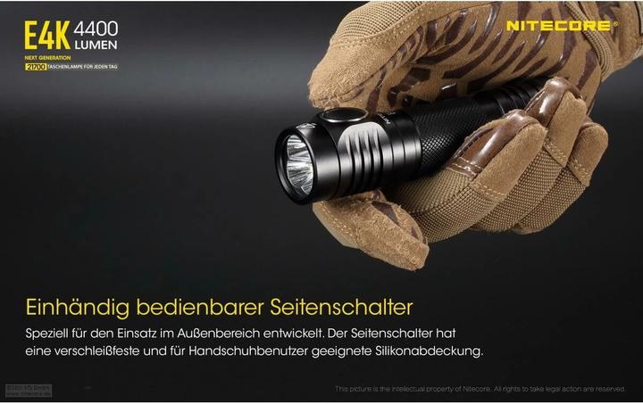 Image du produit Nitecore E4K - 4400 lumens (11.75 cm, 4400 lm)