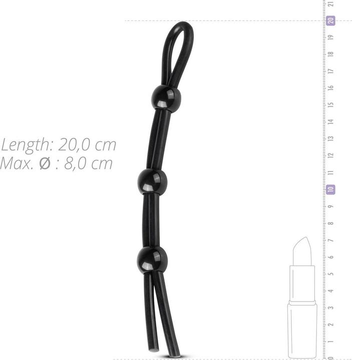 Immagine prodotto Easytoys Triple adjustable Cockring (8 cm)