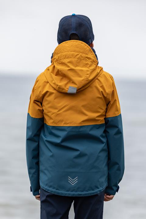 Image du produit Rukka Veste de pluie pour enfants Puck peacock (128)