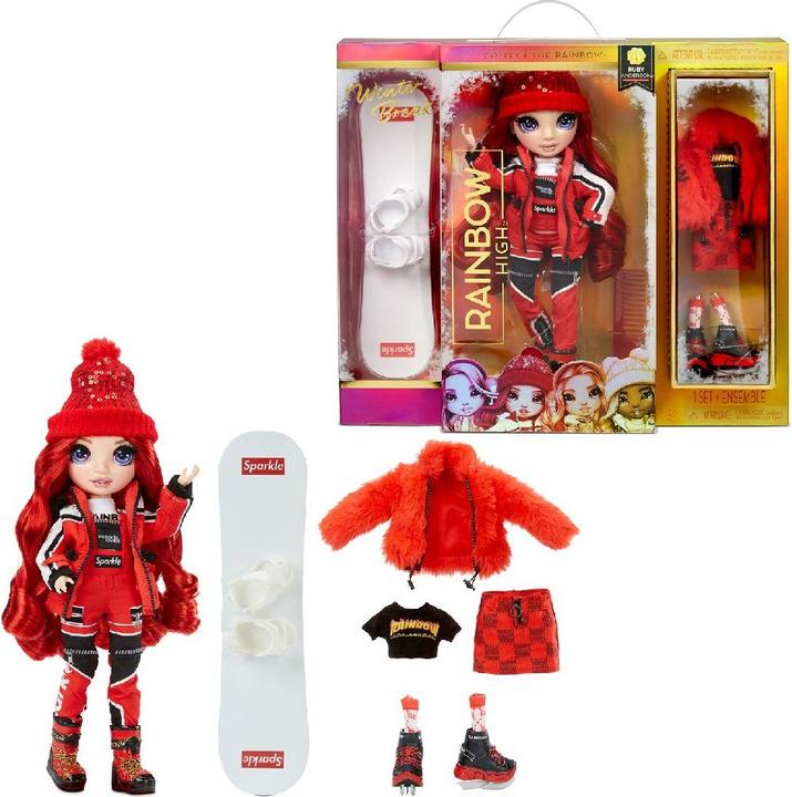 Produktbild MGA Rainbow High- Winter Break Fashion Ruby