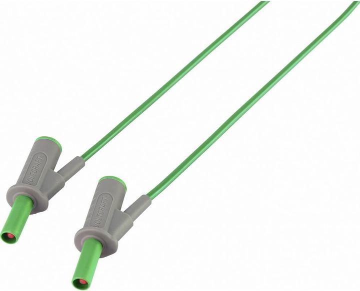 Actual product image Voltcraft Highly flexible test leads SET 0.25 m 1000 V, 600 V 10 A