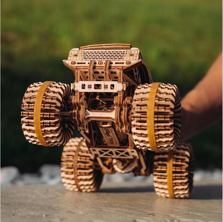 Image du produit Wood Trick Monster Truck - Kit de construction en bois 3D