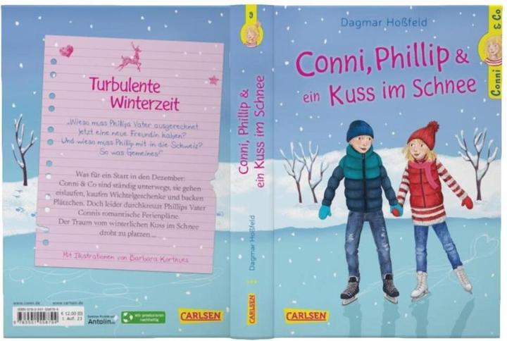Produktbild Conni & Co 9: Conni, Phillip und ein Kuss im Schnee (Deutsch, Dagmar Hossfeld, Barbara Korthues, 2023)
