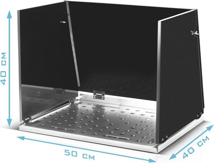 Immagine prodotto Stahlwerk Attacco per tavolo di saldatura SA-500 ST 500 x 400 mm cabina di saldatura mobile