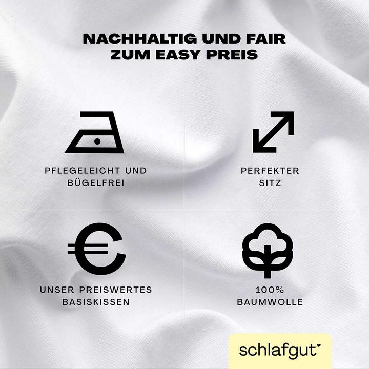 Immagine prodotto schlafgut Easy Jersey (Copripiumino, 60 x 80 cm)