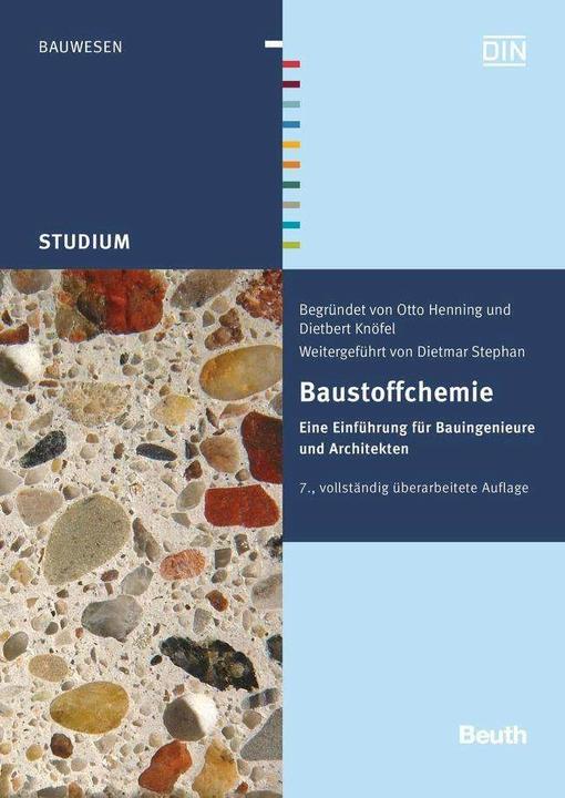 Image du produit Baustoffchemie (Allemand, Otto Henning, DIN e.V., Dietbert Knöfel, Dietmar Stephan, 2013)